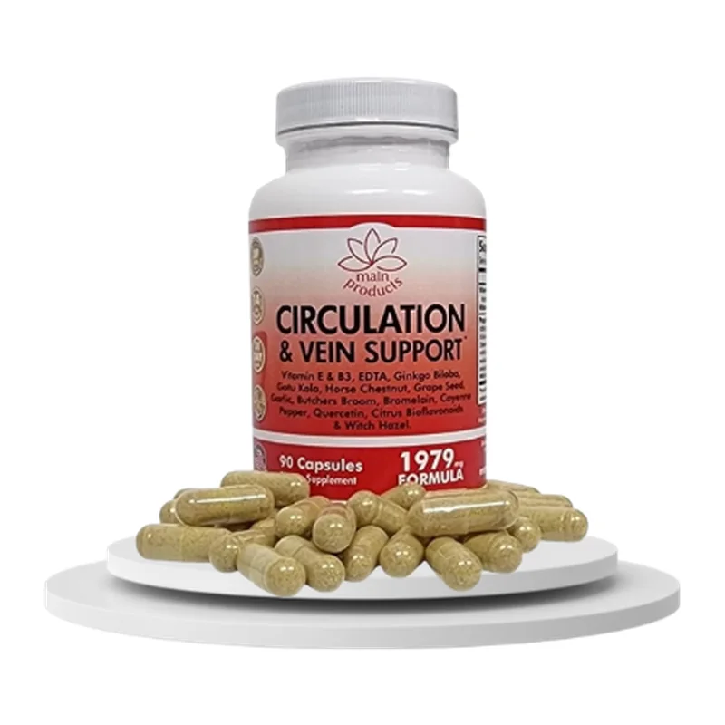 Circulation & Vein Support, 90 Capsules — Main Products