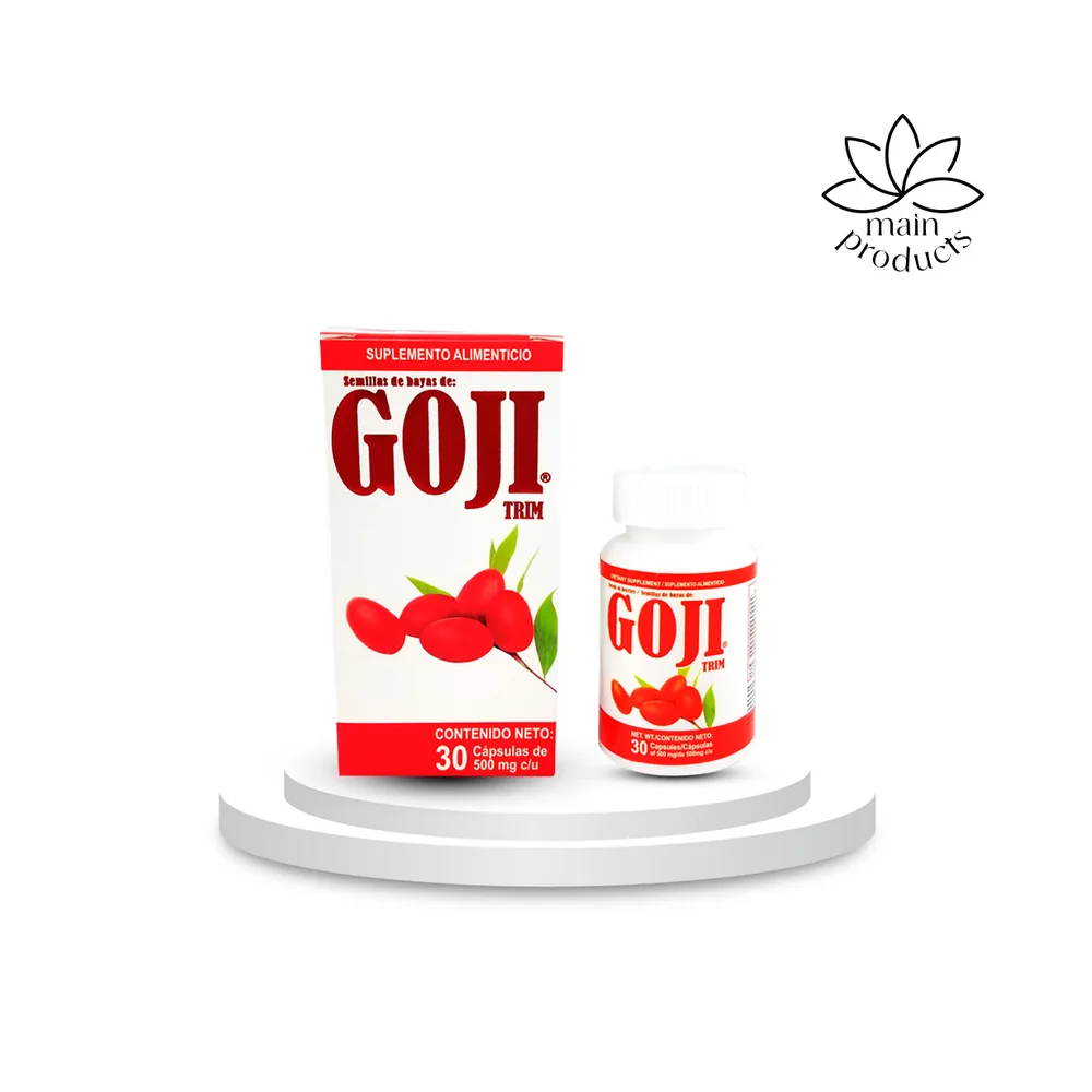 Goji Trim Goji Berry Supplement, 30 Capsules — Main Products