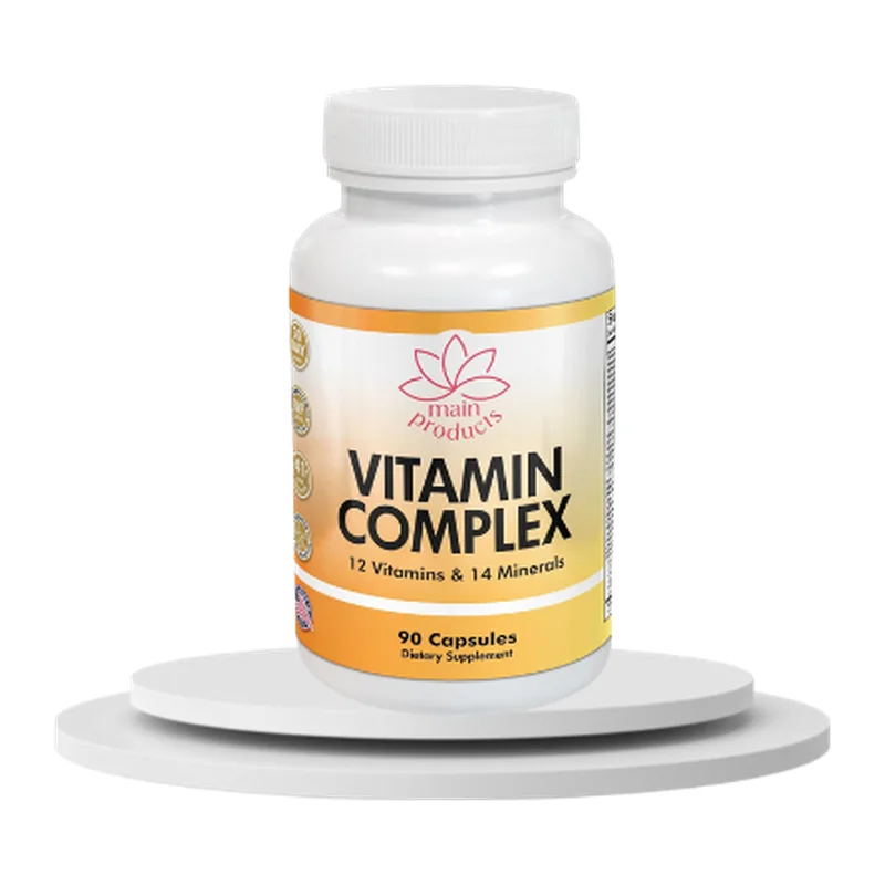 Vitamin Complex Multivitamin & Multimineral, 90 Capsules — Main Products