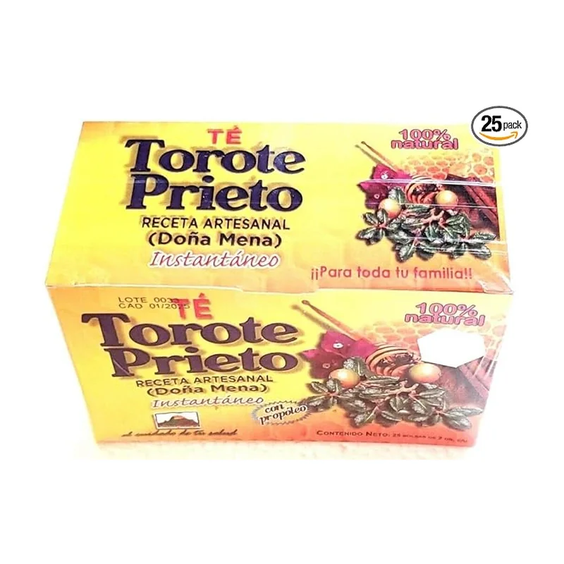 Torote Prieto Instant Herbal Tea with Propolis, 25 Bags — Main Products